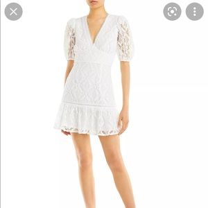 White mini Aqua dress